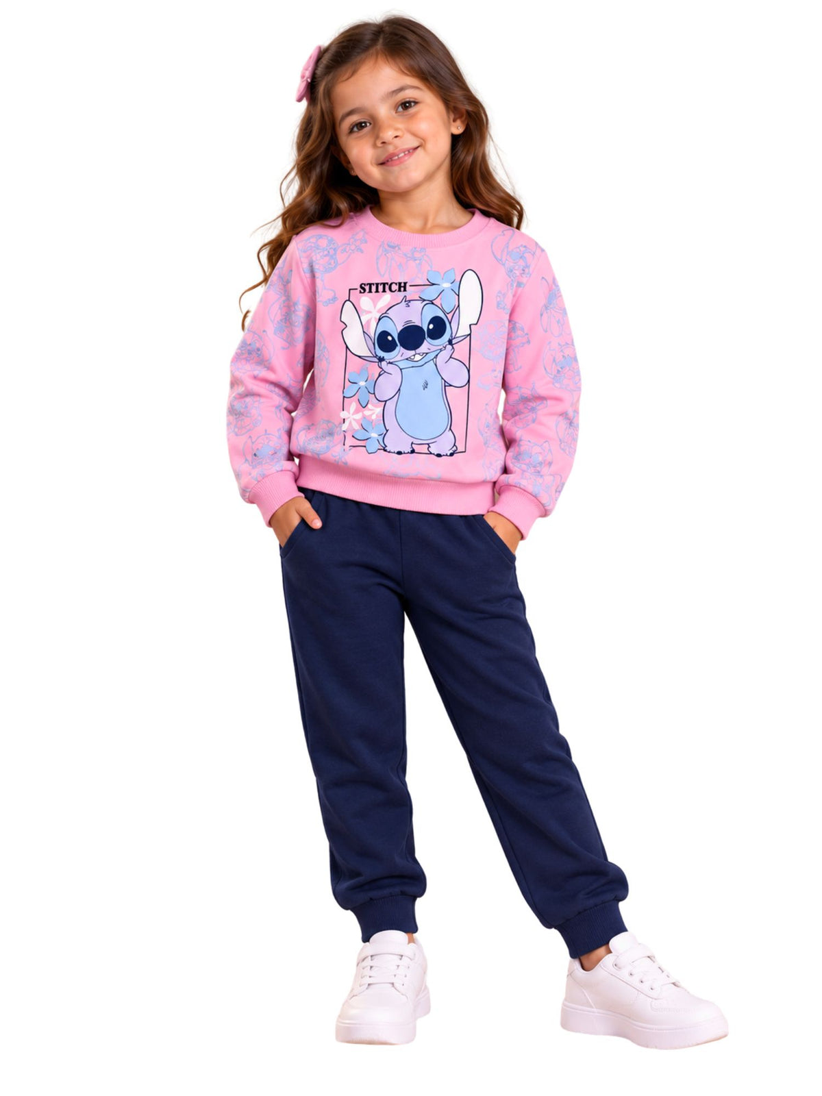 بيجامة Pink Stitch شتوي بناتي