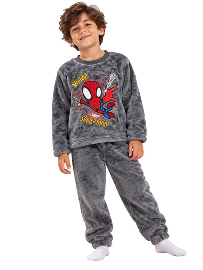 Web Hero Boys' Winter Pajama Set