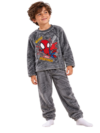 Web Hero Boys' Winter Pajama Set