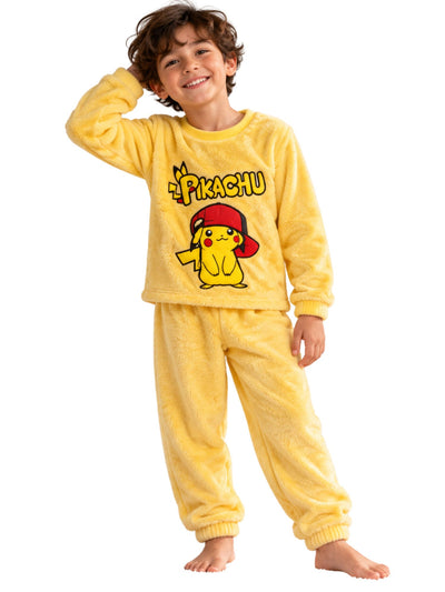 Electric Buddy Boys' Winter Pajama Set