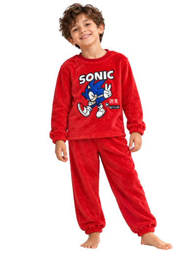 Speed Runner Boys' Winter Pajama Set