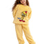 Cute Bird Girls' Winter Pajama Set