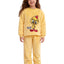 Cute Bird Girls' Winter Pajama Set
