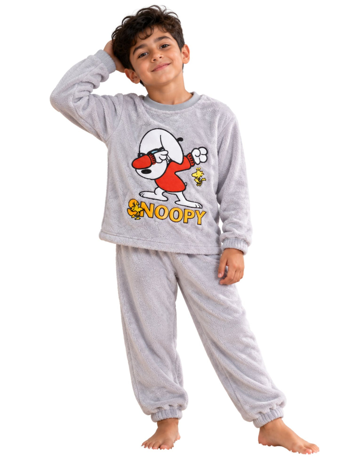 Cool Dog Boys' Winter Pajama Set