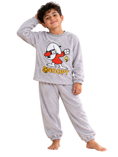 Cool Dog Boys' Winter Pajama Set