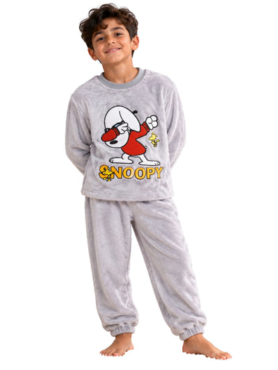 Cool Dog Boys' Winter Pajama Set