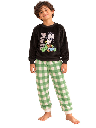 Playful Dog Boys' Winter Pajama Set
