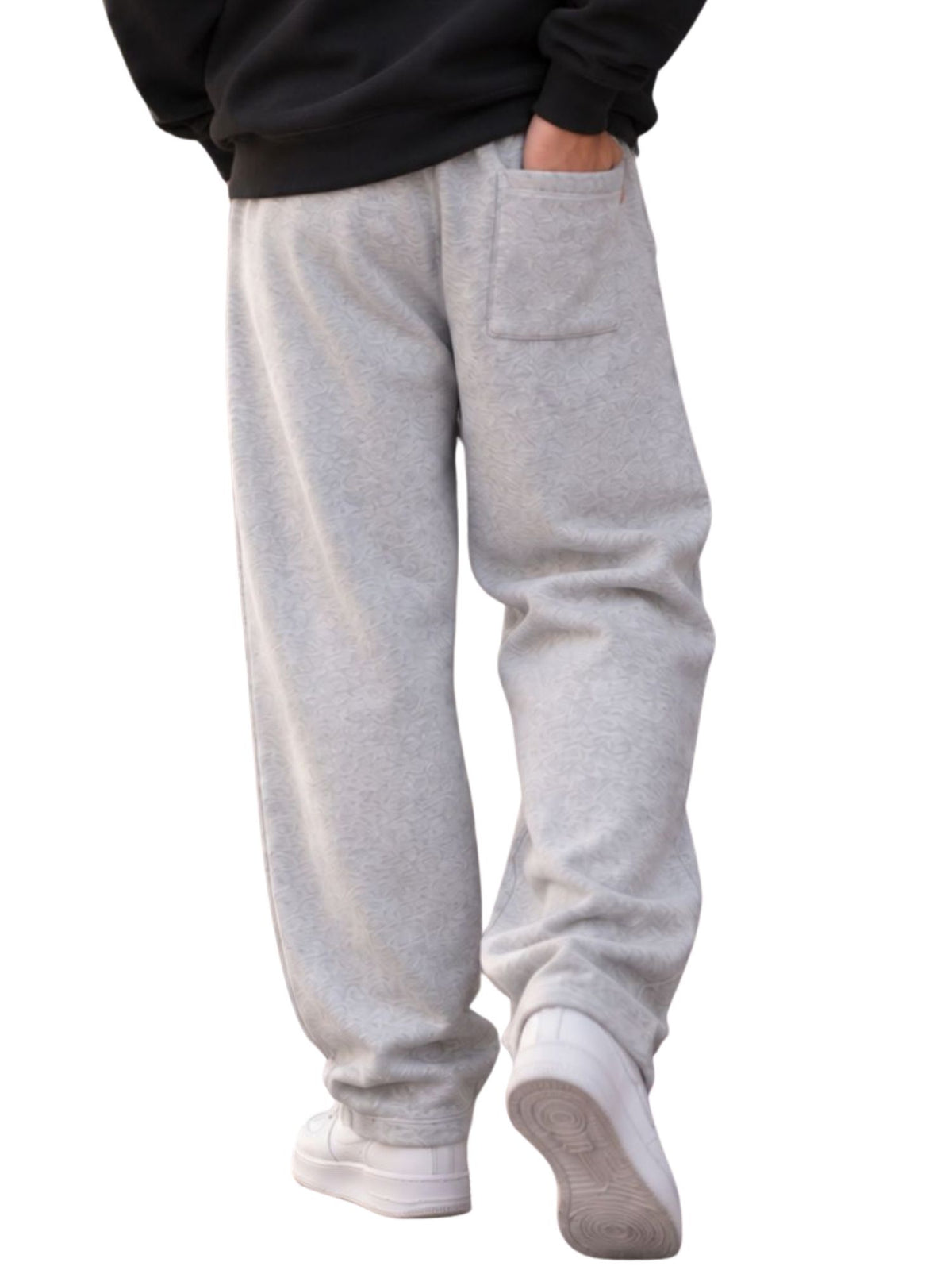 Basic Relaxed Fit Grey  Joggers