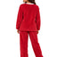 Girls' Pink Umbrella Winter Polar Fleece Pajama Set