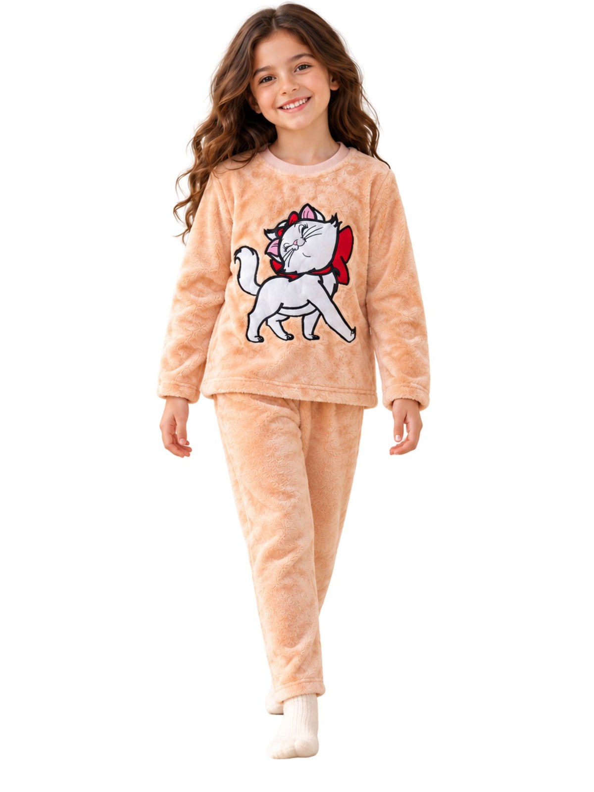 بيجامة Kitty Elegance شتوي بناتي