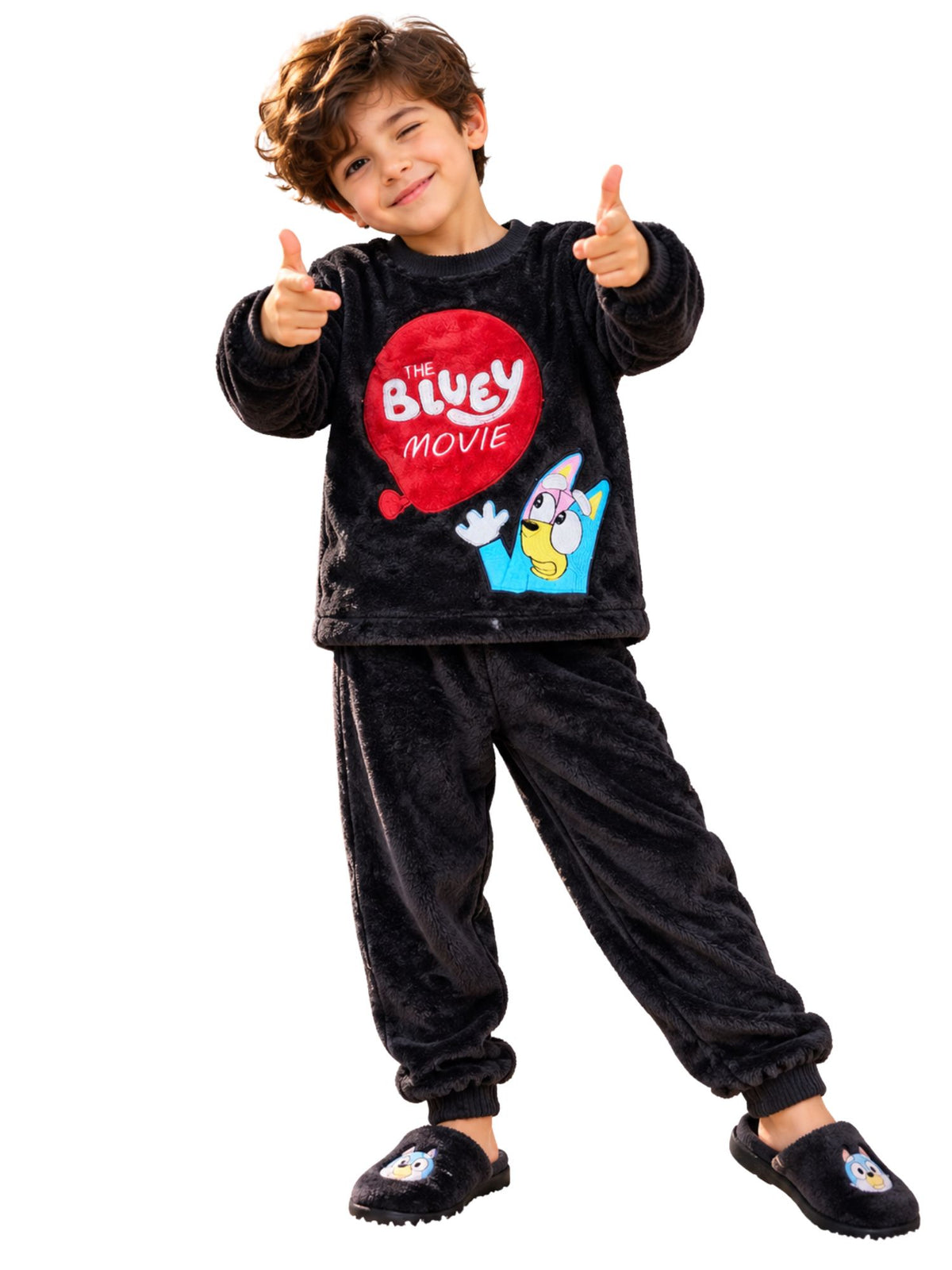 بيجامة Balloon Buddy شتوي أولادي