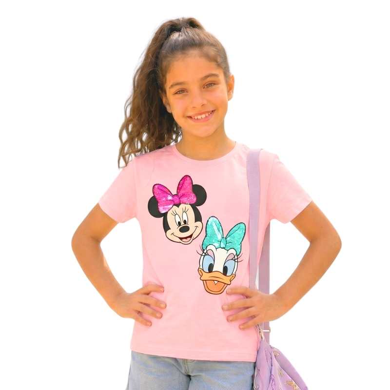 تيشيرت Minnie & Daisy صيفي بناتي