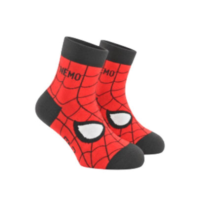 Spiderman Red Socks