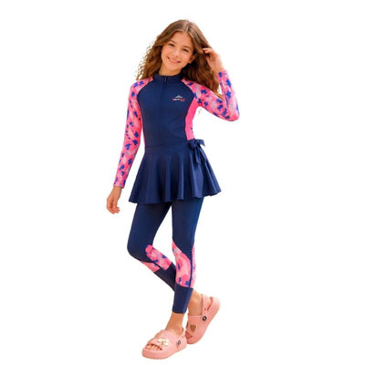 مايوه Navy Bloom بناتي