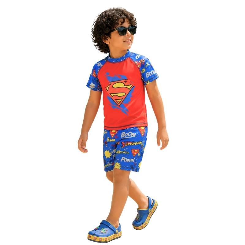 مايوه Super Man قطعتين أولادي