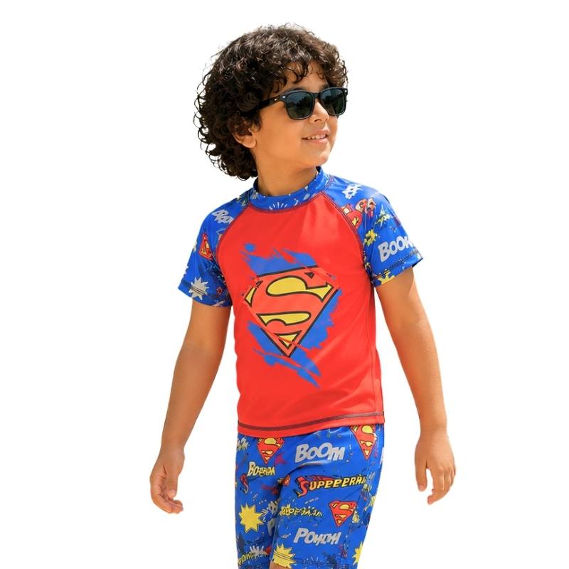 مايوه Super Man قطعتين أولادي