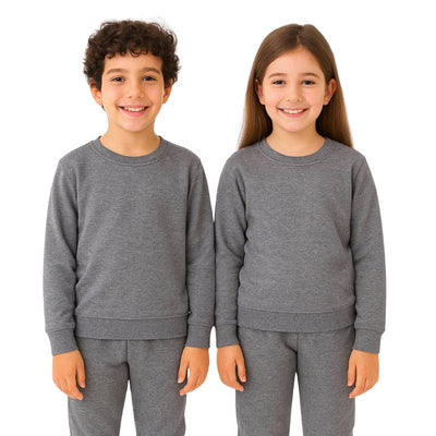 دفاية ريب رمادي غامق داخلية أولادي