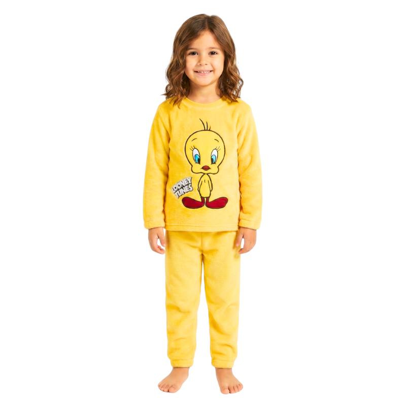 Tweety winter pajamas for girls