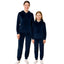 navy blue winter pajamas for girls
