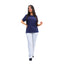 Women's navy summer pajamas