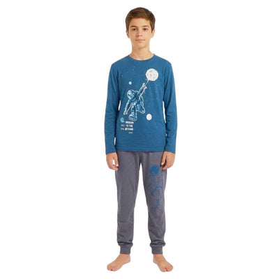 بيجامة رائد فضاء خريفي اولادي