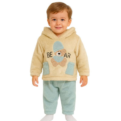 بيجامة دب شتوي أولادي