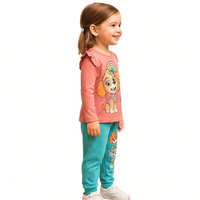 Girls' pawsome autumn pajamas