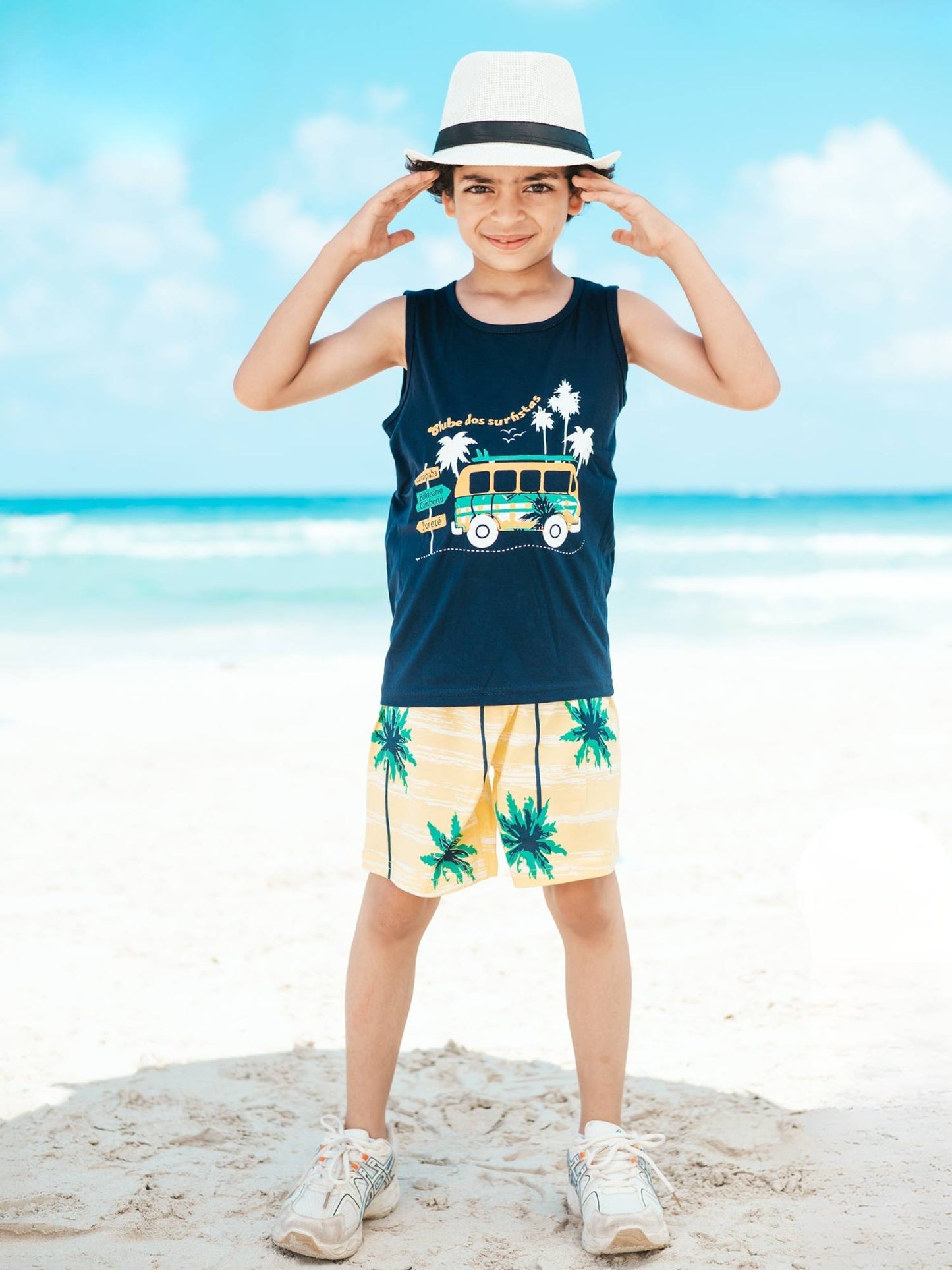 Boys' Summer Tropical Surf Club Pajamas