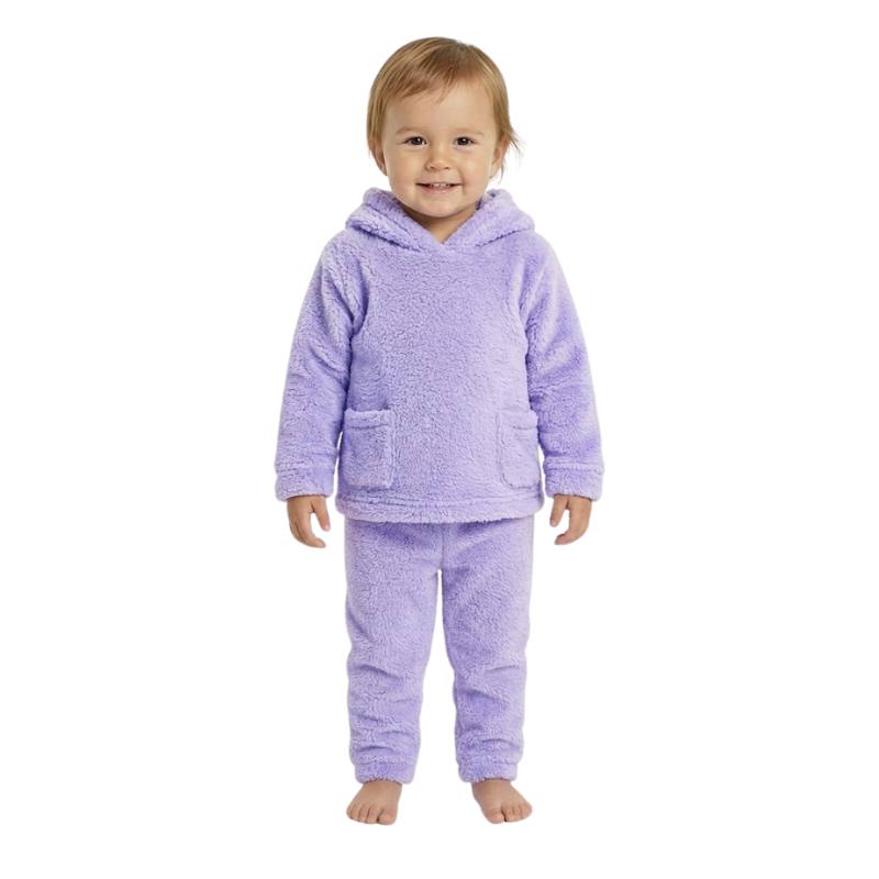بيجامه بيبي موف شتوي بناتي