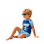 Cotton Hub Puppy Wave Summer Swimsuit for Boys