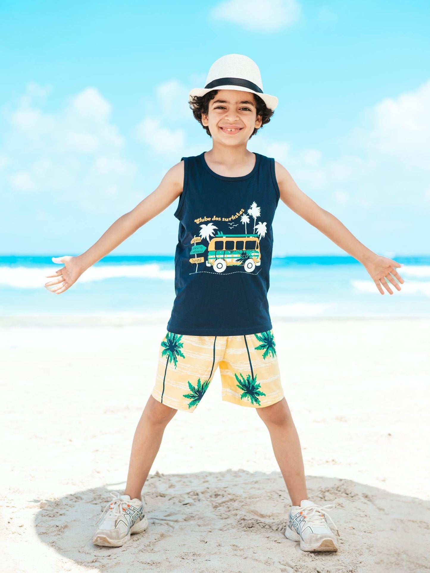 Boys' Summer Tropical Surf Club Pajamas