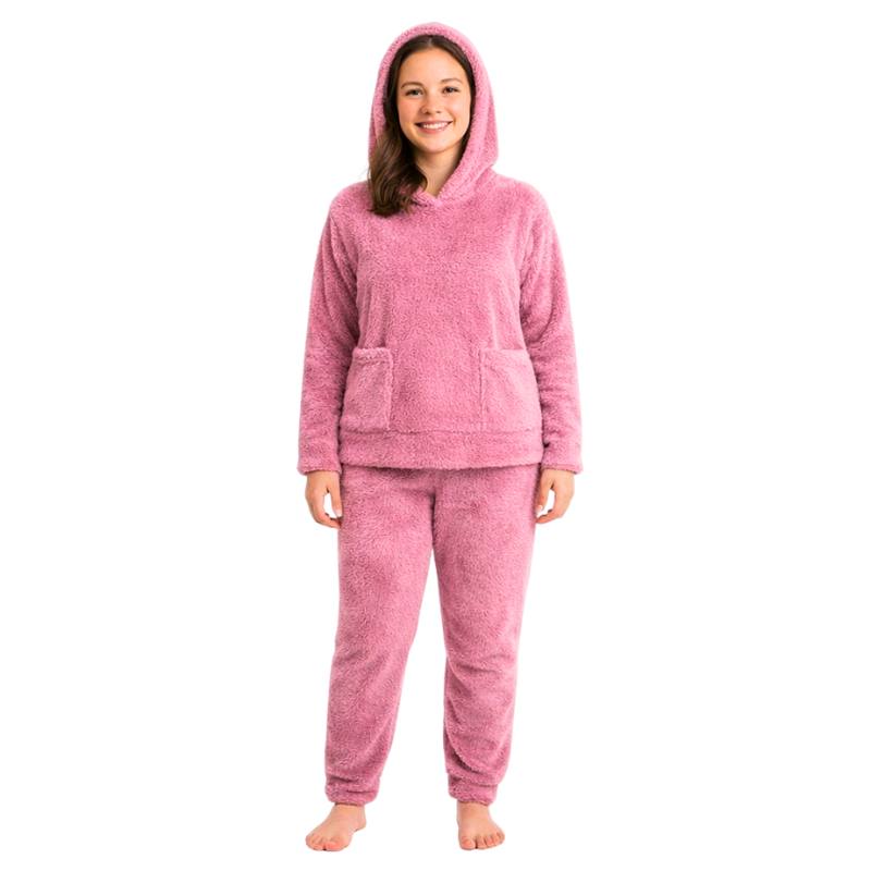 Women's winter cashmere pajamas
