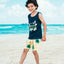 Boys' Summer Tropical Surf Club Pajamas
