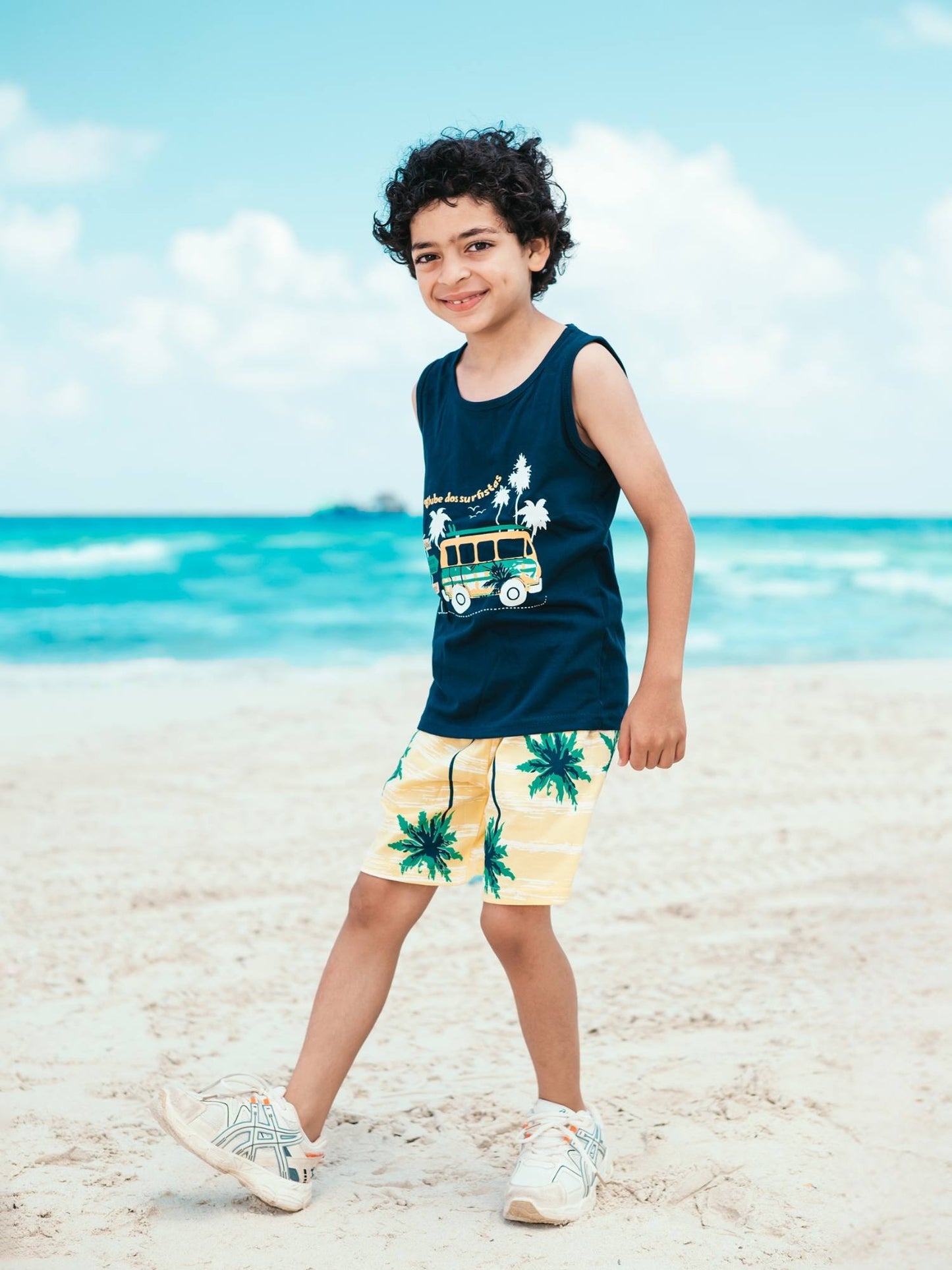 Boys' Summer Tropical Surf Club Pajamas