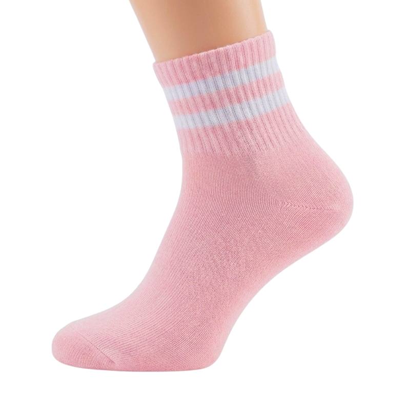 Plain striped women's stockings
