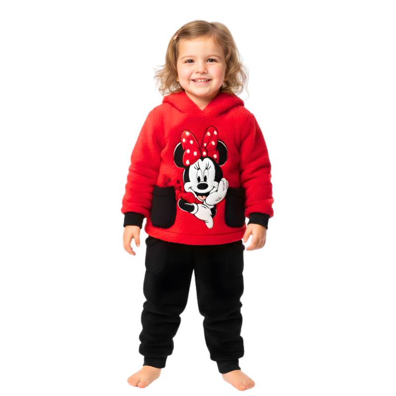 بيجامة ميني ماوس 2 شتوي بناتي
