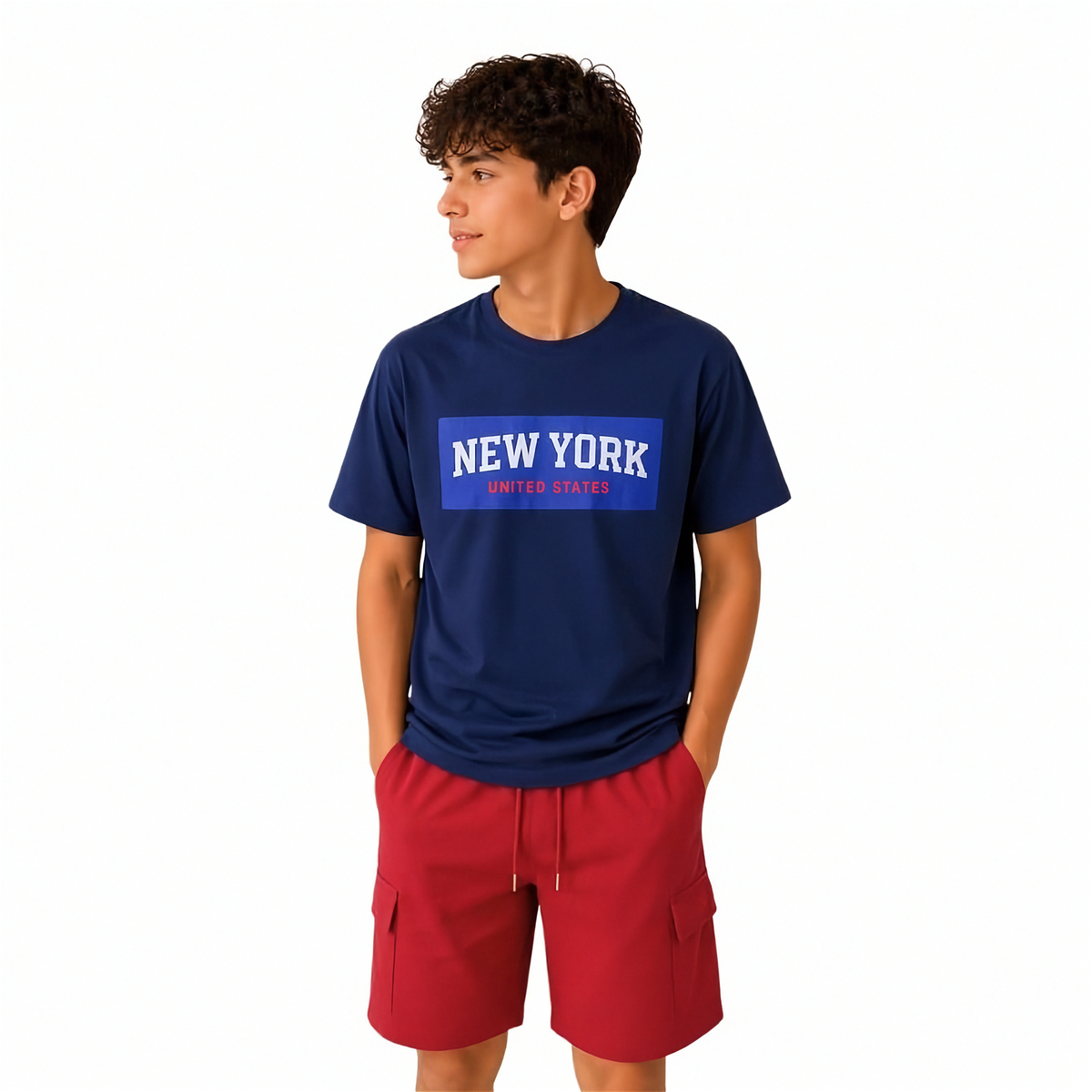 New York Street boys' summer pajamas