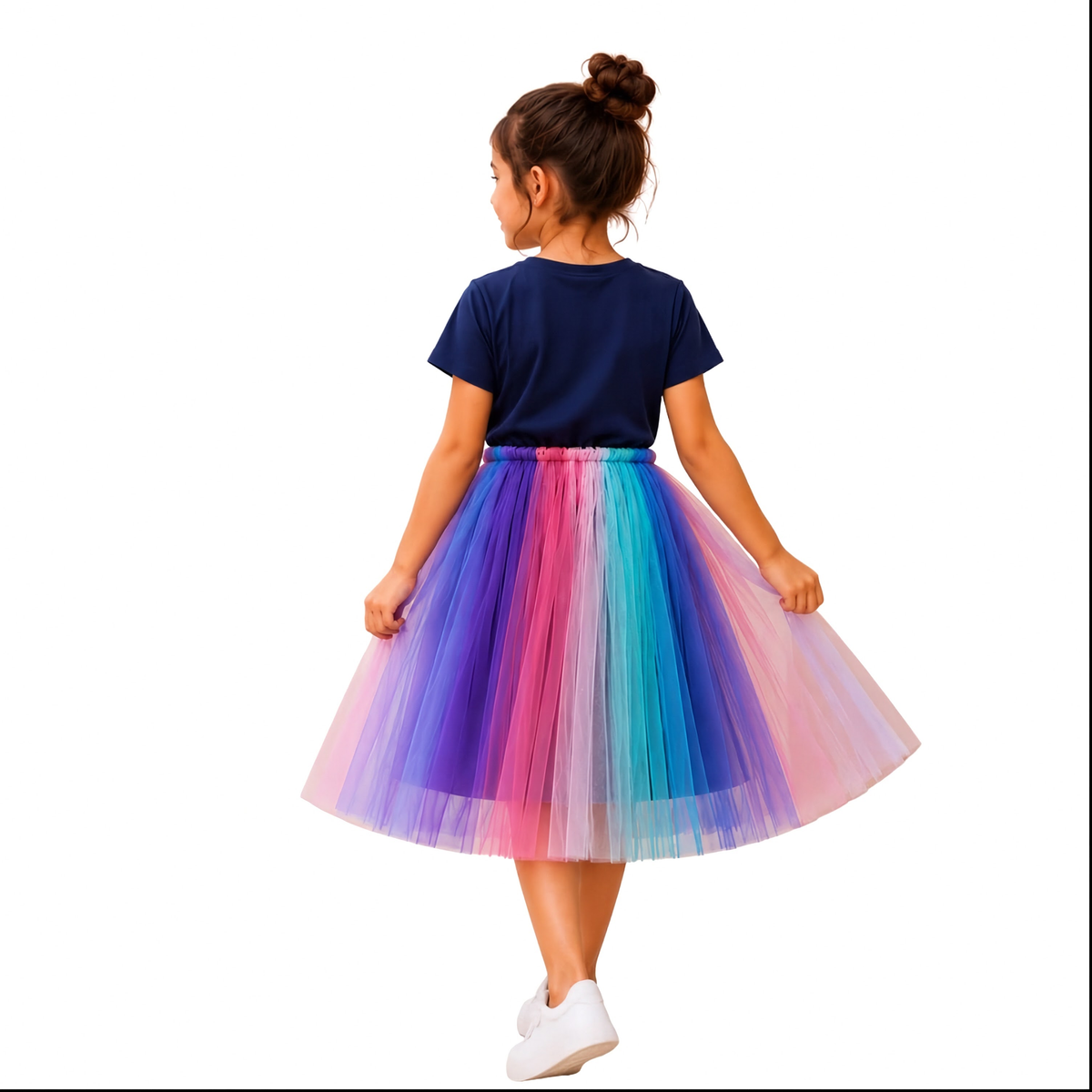 Girls' Navy Barbie Summer Dress