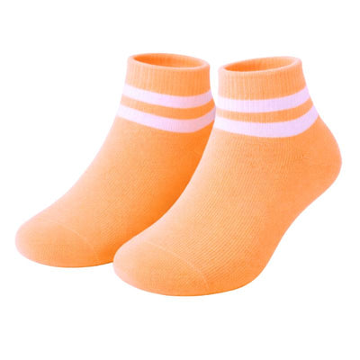 Plain striped women's stockings