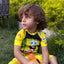 مايوه كوتون هاب Sunny Splash قطعتين أولادي