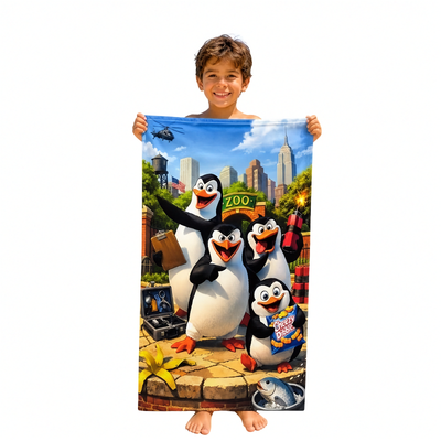 بشكير Penguins Adventure Beach أولادي