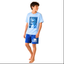 Blue Vibez Boys' Summer Outfit Set