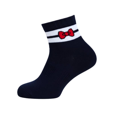 Black stockings with a women's bow