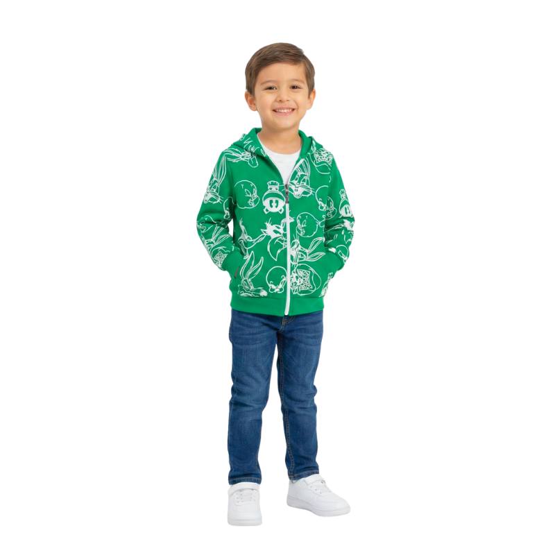 Boys' winter printed sweatshirt