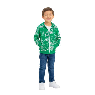 Boys' winter printed sweatshirt