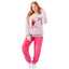 Girls' winter bird pajamas