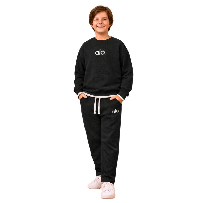 Boys' black winter outfit