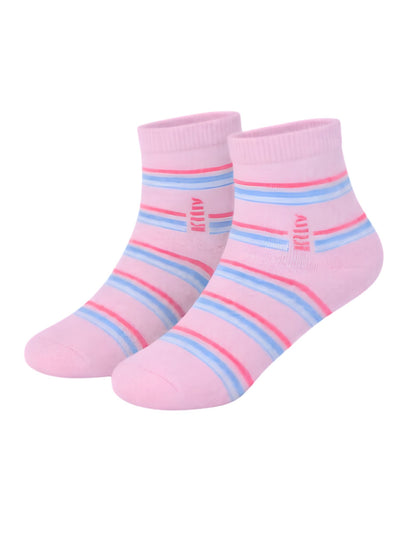 Girls' striped socks