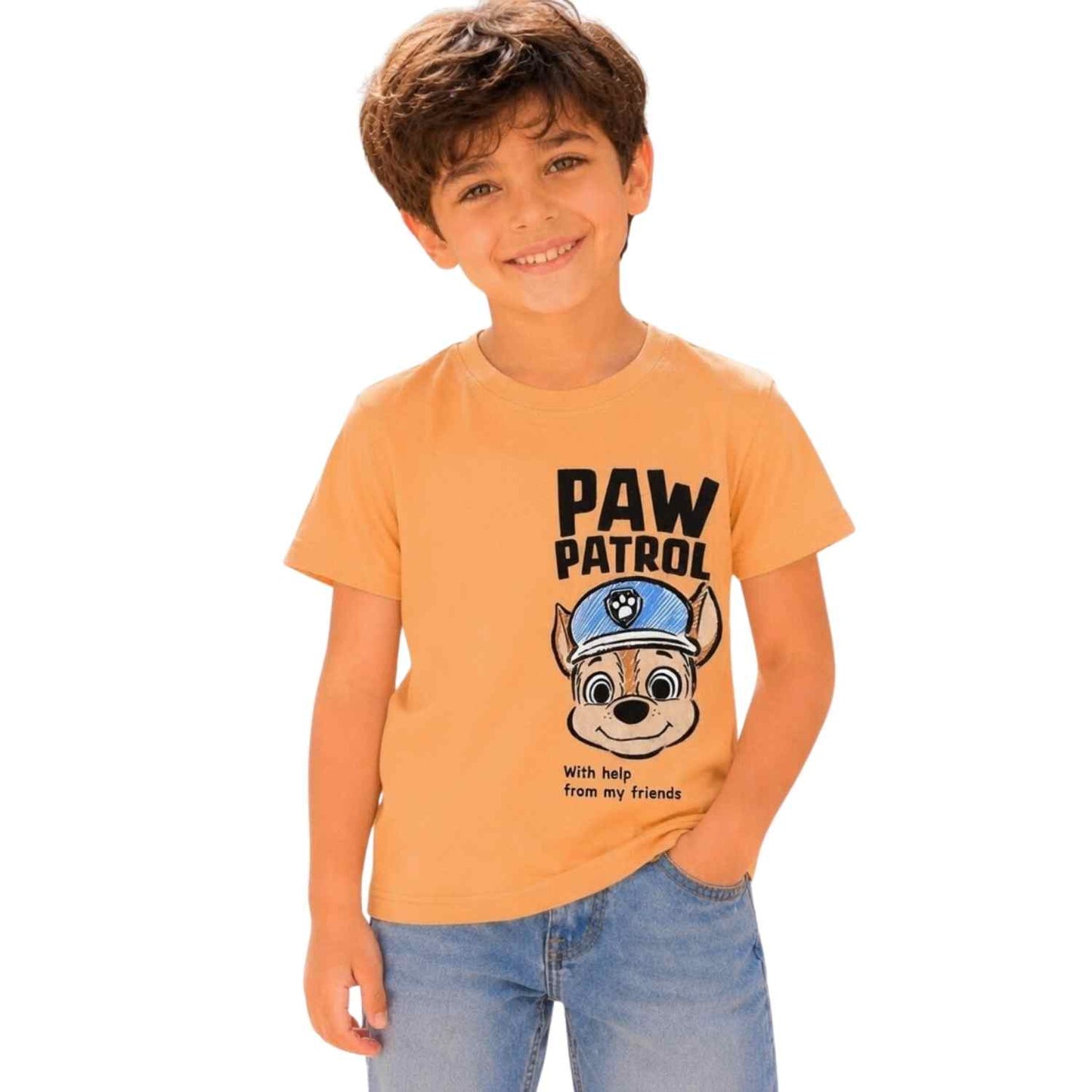 تيشيرت Paw Patrol Chase  صيفي أولادي
