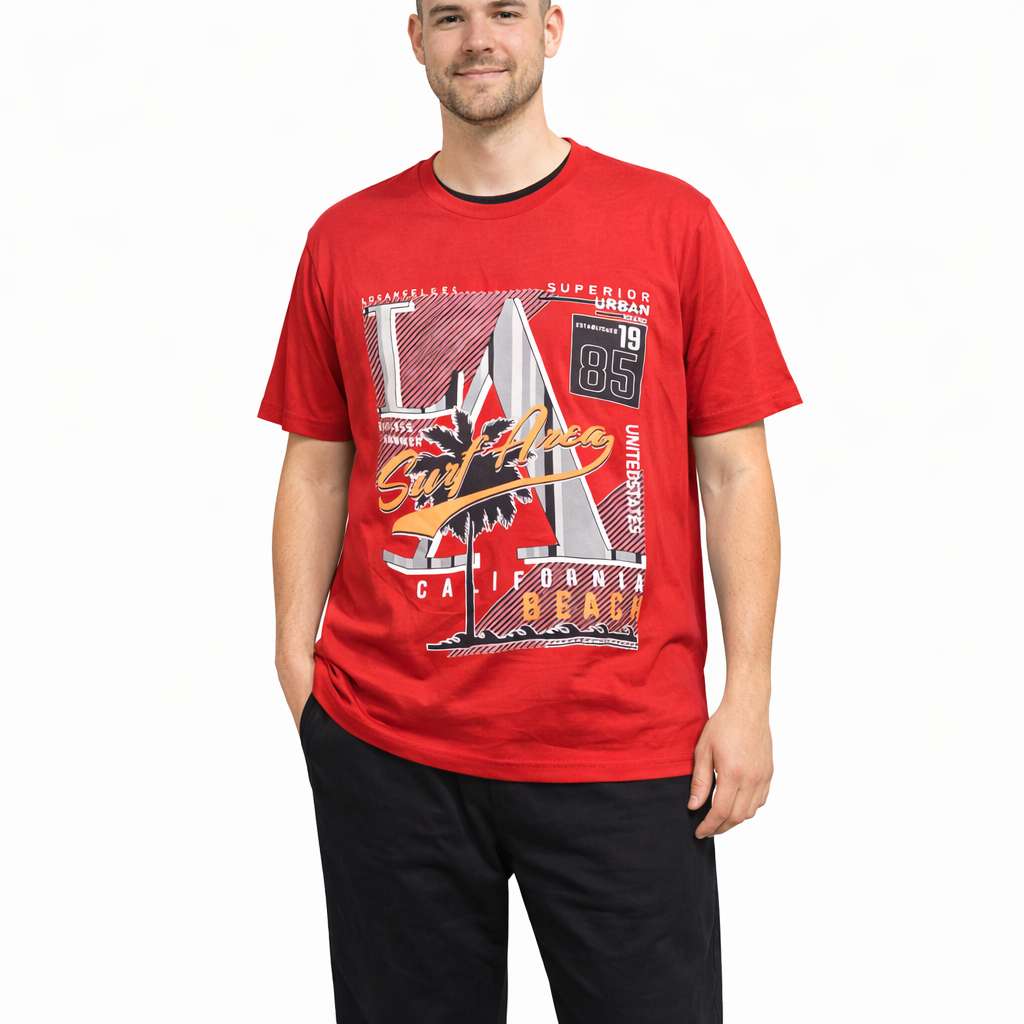 California summer pajamas for men